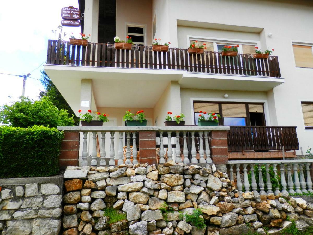 Apartment Marija Zupan ราโควิซา ภายนอก รูปภาพ
